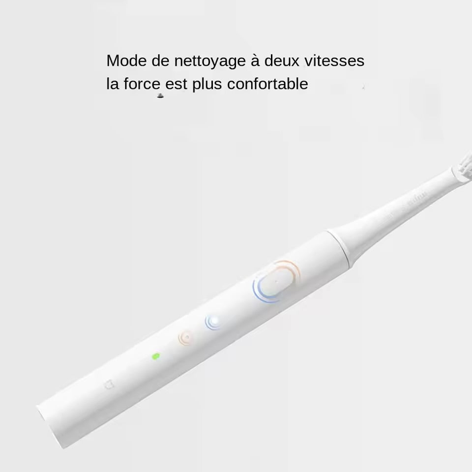 Brosse à dents sonique GreenPulse™ – rechargeable & éco-intelligente