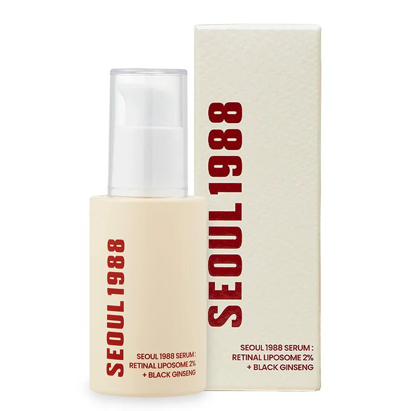 Sérum Bio Coréen GreenRegen™ – Rétinol & Ginseng Noir – Régénération & Fermeté