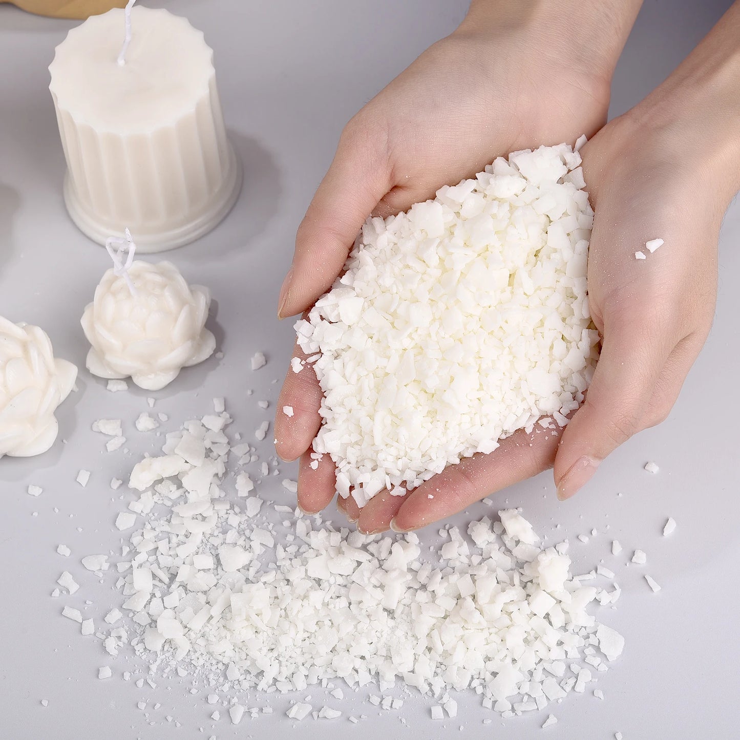 Flocons GreenWax™ – Cire de soja naturelle pour création artisanale