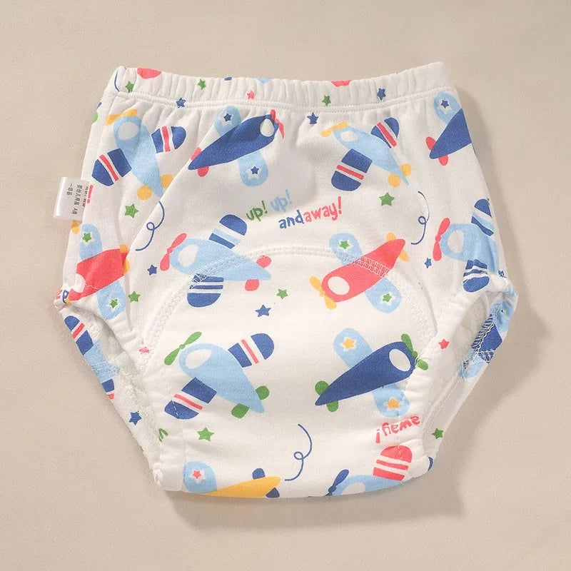 Culottes d’apprentissage GreenBaby™ – Coton bio  –  Lavables & durbales (lot de 3)